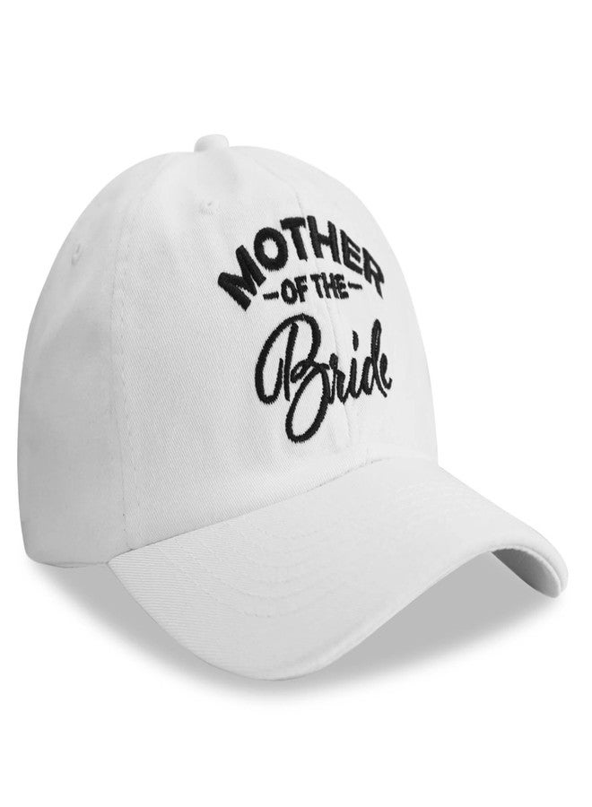 Tmsek Mother of The Bride Gifts Mama Hat, Wedding Gifts for Mom from Bride Daughter, I Loved Her First Adjustable Baseball Cap (Mother) - Image 4